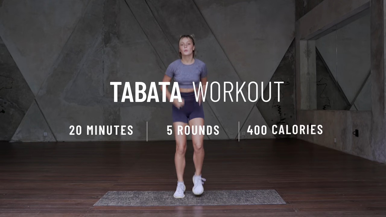 Izzadj meg ezzel a 20 perces, teljes testre kiterjedő Tabata edzéssel. 