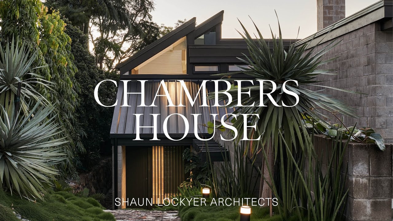 A Chambers House egy átgondolt, funkcionális családi ház, mely alapos átalakítás, felújítás után született meg