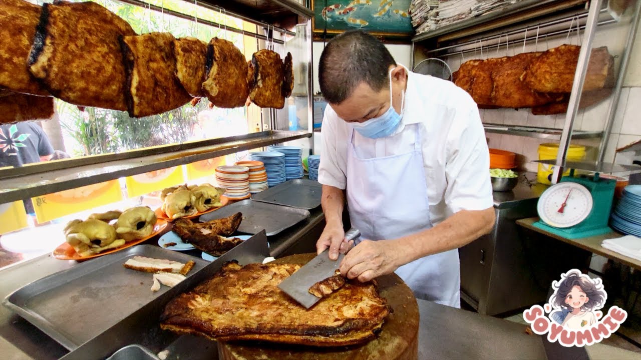 Csak 3 órán át nyitva! Michelin-díjas sertésfalatok - Malajziai utcai ételek