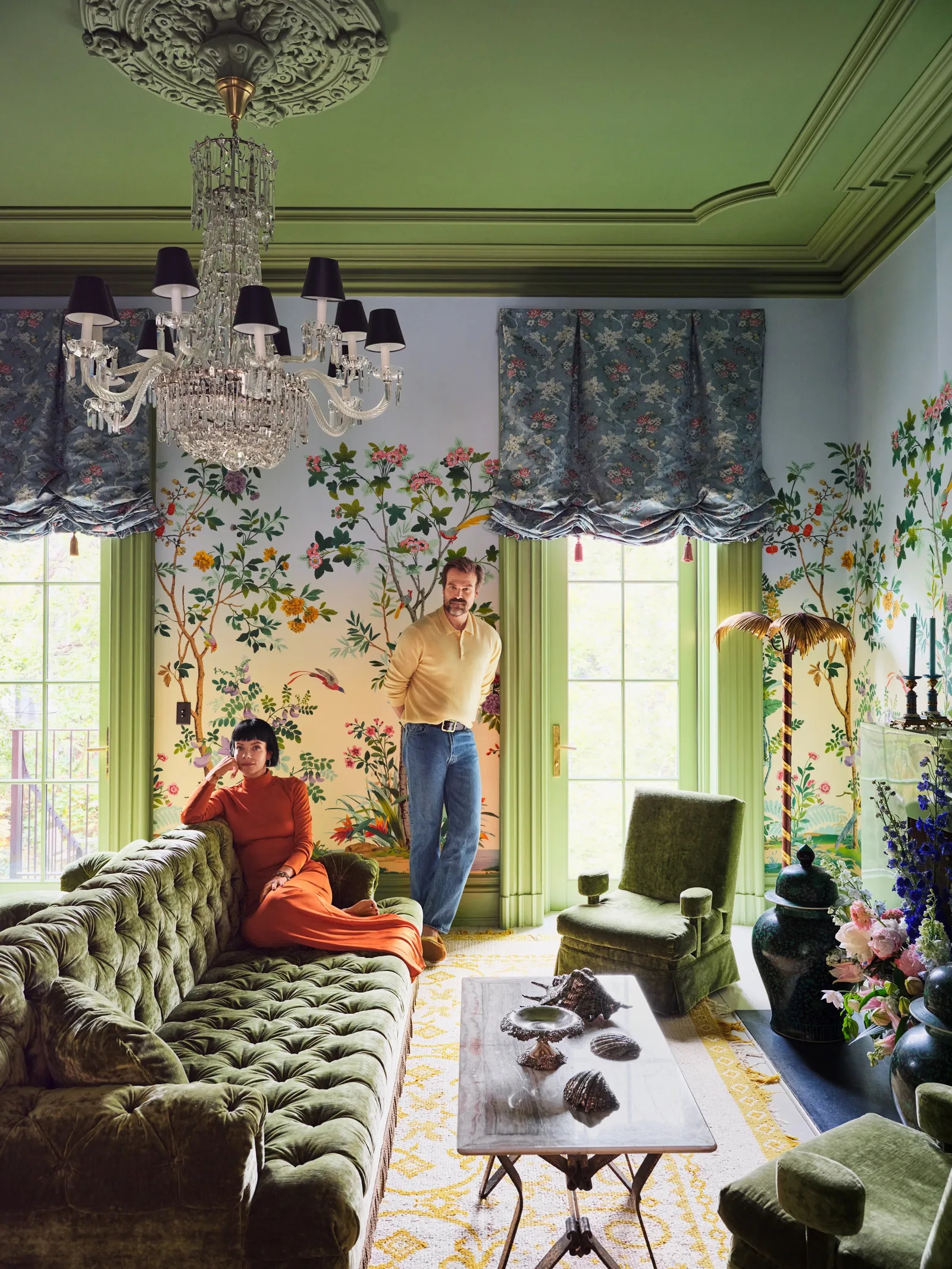 David Harbour és Lily Allen brooklyni otthona