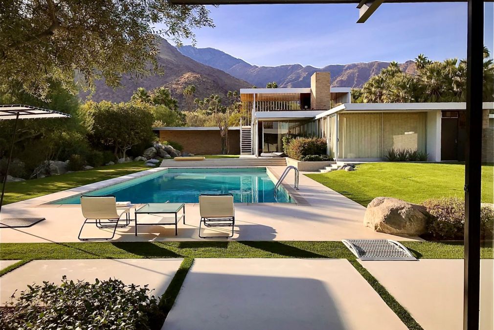 A legendás építész, Richard Neutra tervezte az Edgar J. Kaufmann amerikai áruházmágnásról elnevezett Kaufmann Desert House-t